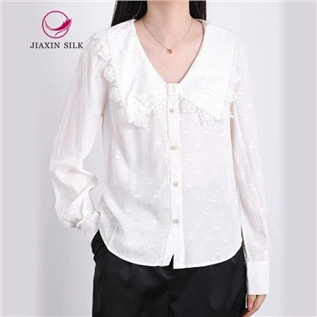 Baju Jacquard Wanita Lace Jointed