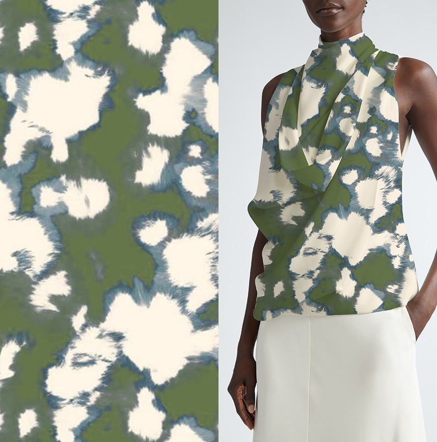 Original Print Designs: Animal Patterns, Retro Florals, And Abstract Art For Fashion Innovation